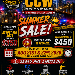 nys ccw firearms training